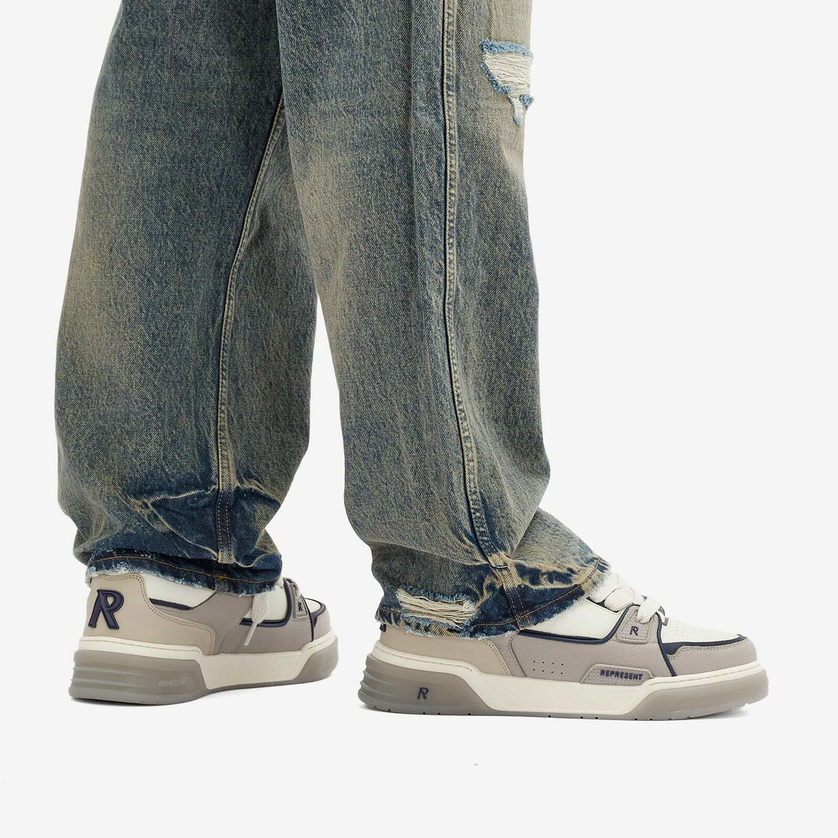 スニーカー Represent Studio Sneakers Represent Men's Studio Sneaker in Grey Represent