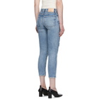 Moussy Vintage Blue Ithan Skinny Jeans