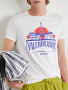 Vilebrequin - Thom City Logo-Print Cotton-Jersey T-Shirt - White