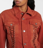 Rabanne Cropped denim jacket