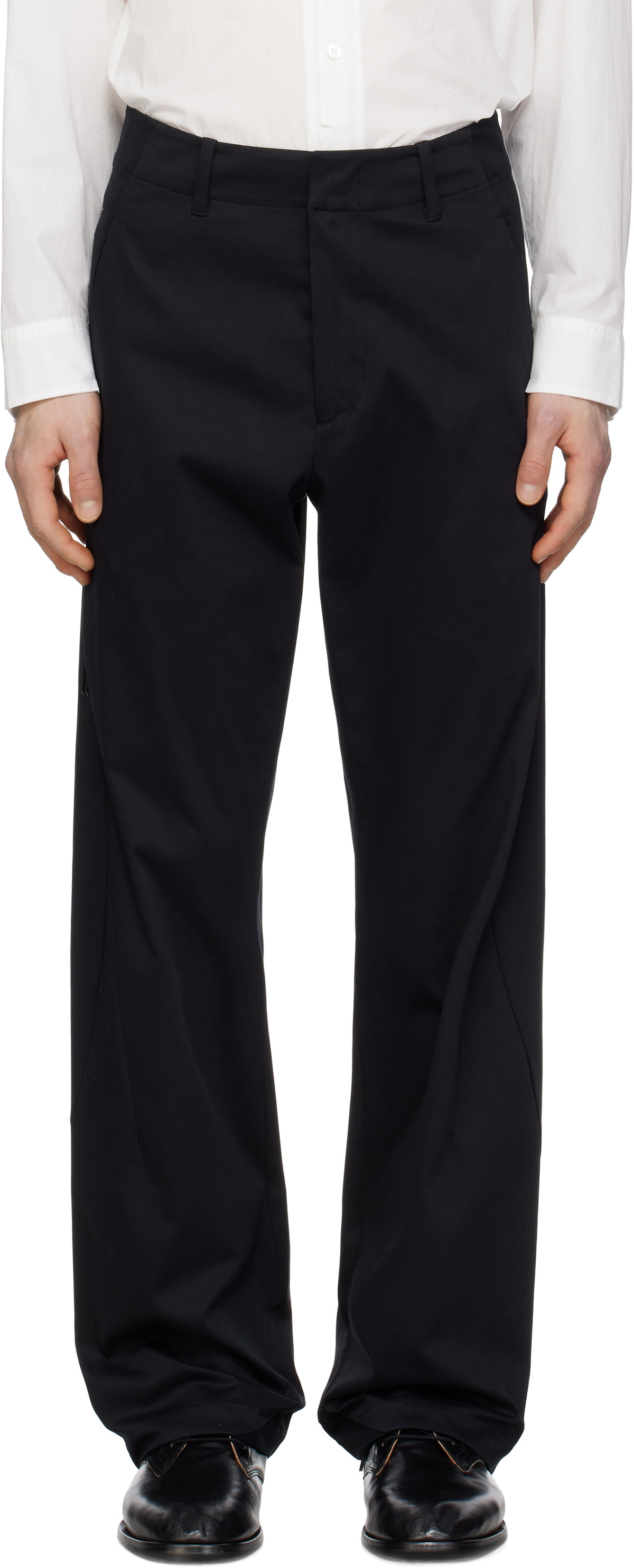 POST ARCHIVE FACTION (PAF) Black 6.0 Right Trousers Post