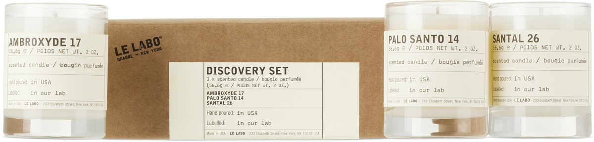 Le Labo Candle Discovery Set