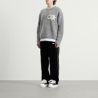 Cole Buxton Men's CB Star Knit Sweater in Grey