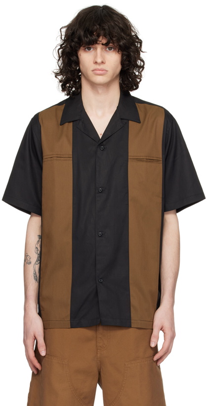 Photo: Carhartt Work In Progress Black & Brown Durango Shirt