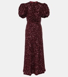 Rotate Birger Christensen Sequined maxi dress