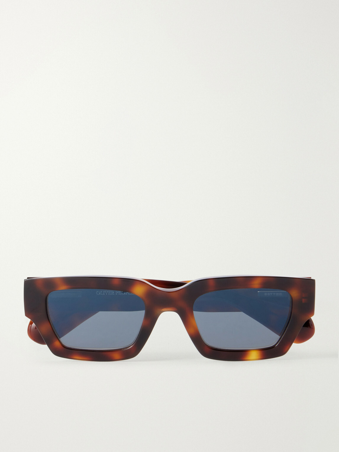Oliver Peoples - Jil Sander Edition 6 Square-Frame Tortoiseshell Acetate Sunglasses