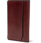 Berluti - Leather Bifold Cardholder - Men - Burgundy