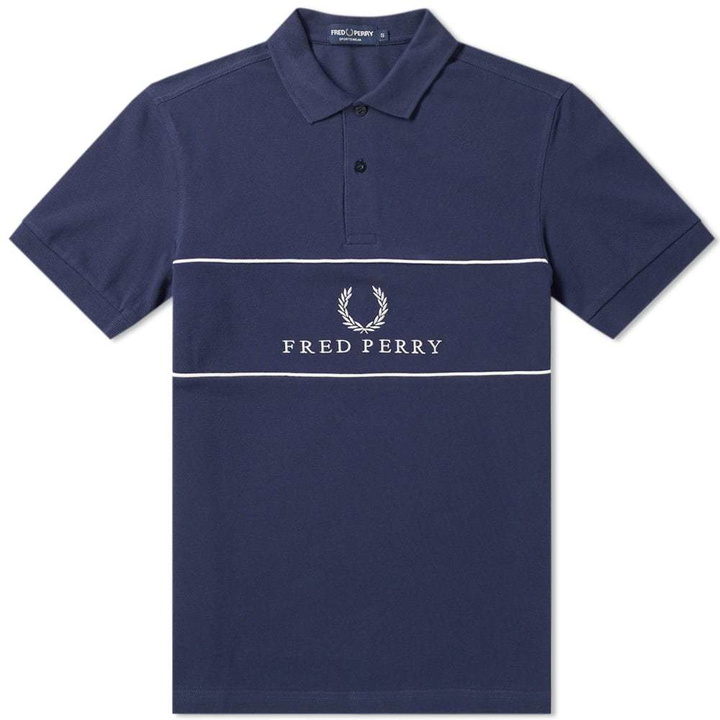 Photo: Fred Perry Panel Pique Polo