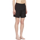 Alexander McQueen Black Logo Swim Shorts