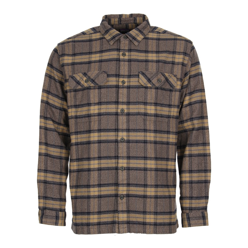 Fjord Flannel Shirt - Forge Grey