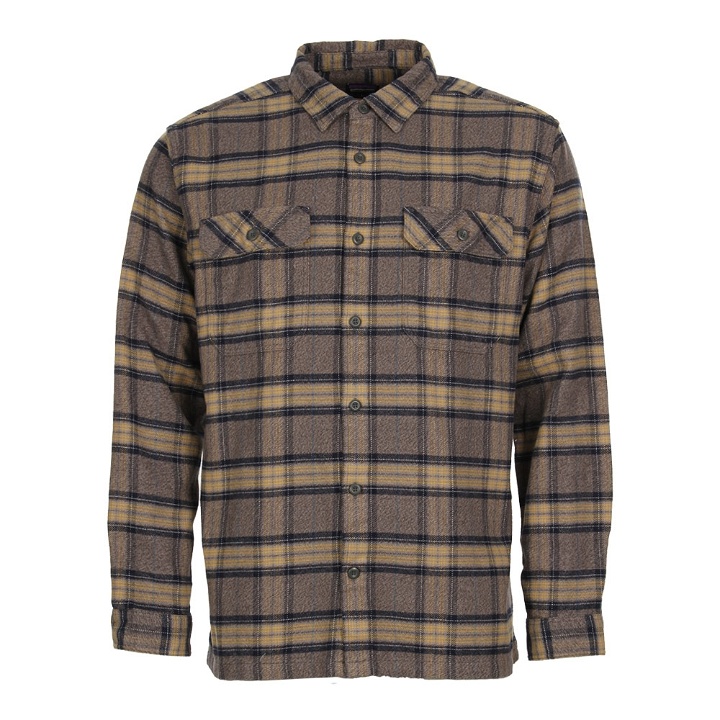 Photo: Fjord Flannel Shirt - Forge Grey