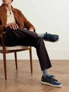 Berluti - The Playtime Venezia Leather Sneakers - Blue