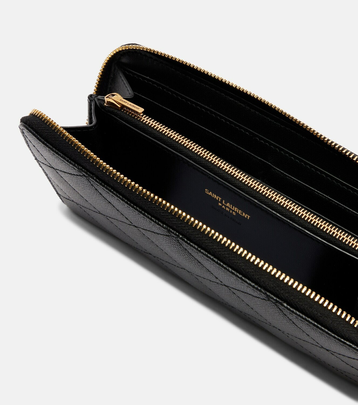 Saint Laurent Cassandre leather wallet