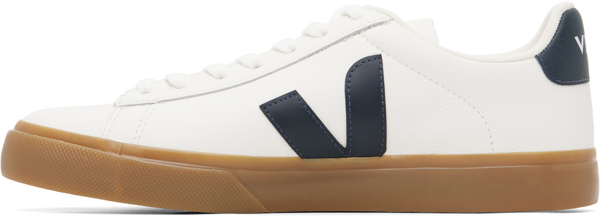 VEJA Off-White Campo Leather Sneakers
