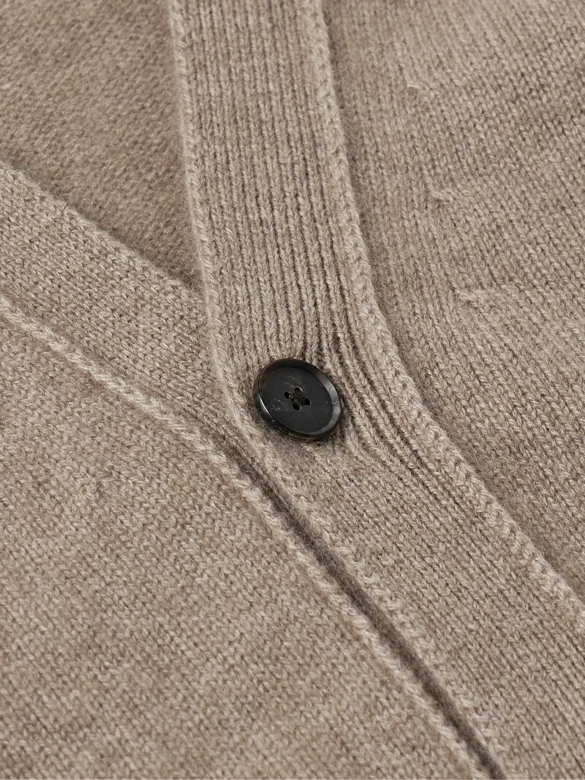 Auralee - Cashmere Cardigan - Brown