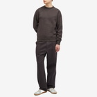 Lady White Co. Men's 44 Fleece Crew Sweatshirt in Tire Black