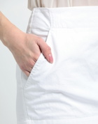 Ann Demeulemeester Womens Mini skirt in White