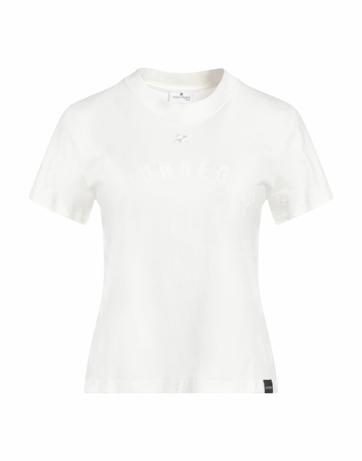 Courrèges Womens T-shirt in White