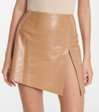 Zeynep Arçay Leather miniskirt