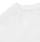 Loewe - Logo-Embroidered Cotton-Jersey T-Shirt - White