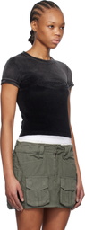 alexanderwang.t Black Faded Baby T-shirt