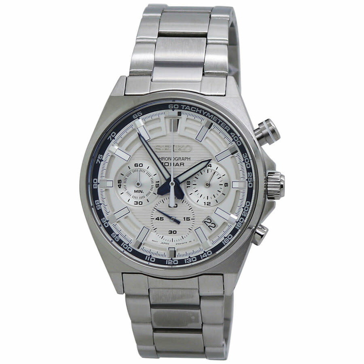 Photo: Seiko 140th Anniversary Silver Dial Mens Watch SSB395