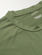 Satisfy - Auralite Logo-Print Jersey T-Shirt - Green