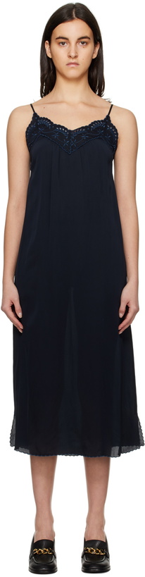 See By Chloe - Cotton-voile midi dress See by Chloe
