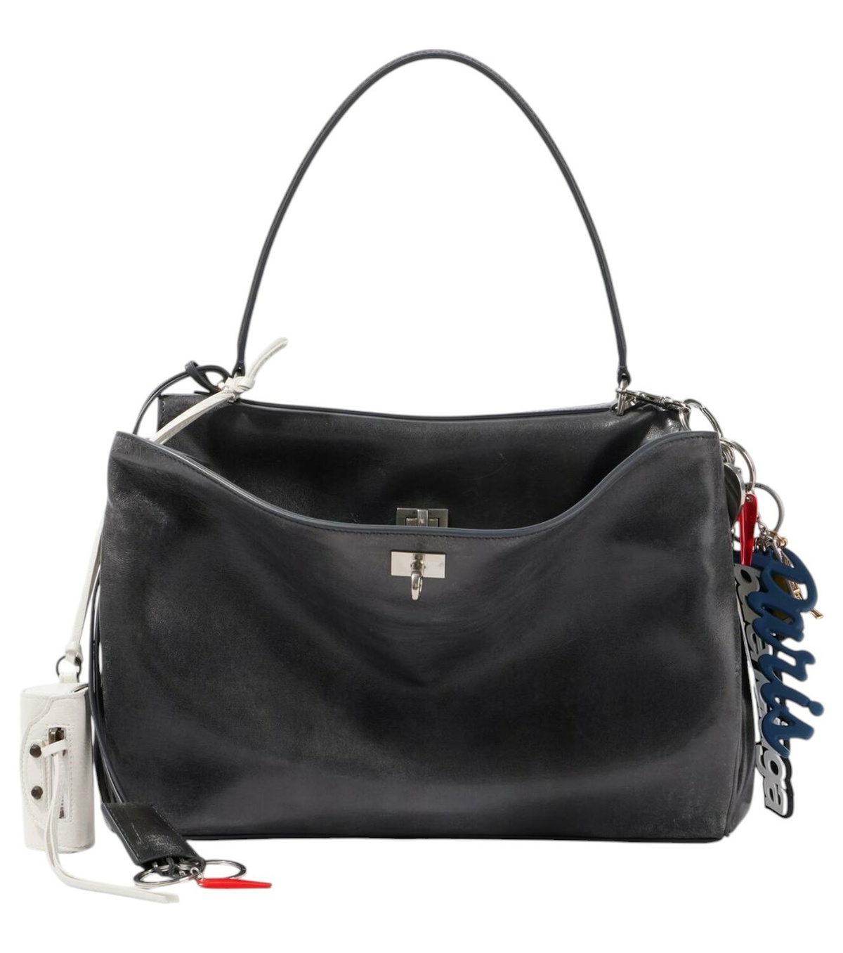 Balenciaga - Logo-Print Coated-Canvas Tote Bag Balenciaga