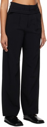 Bianca Saunders Black Macho Trousers