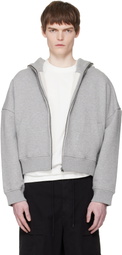 Entire Studios Gray Eternal Zip Hoodie