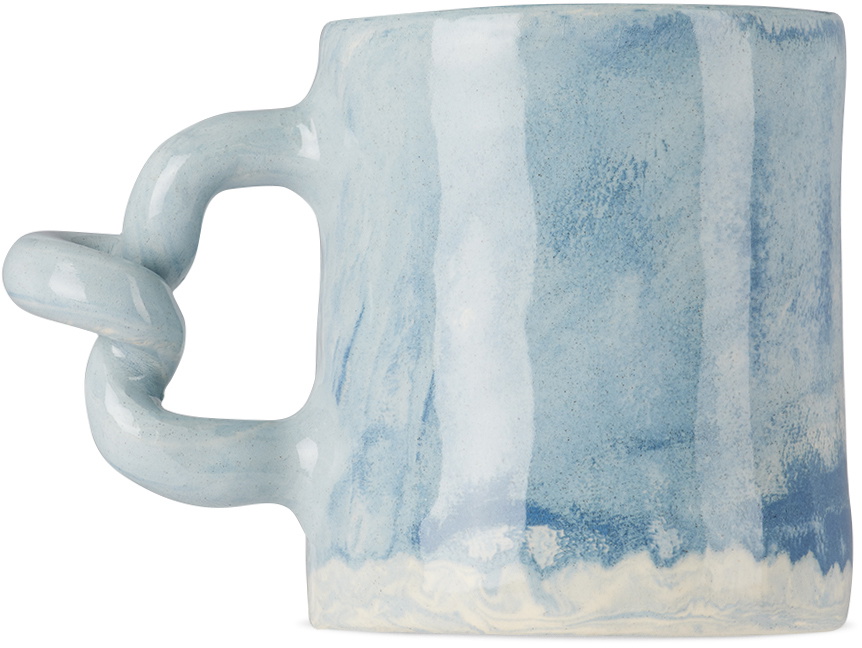 Harlie Brown Studio Blue Neptune Wiggle Mug