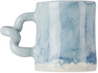 Harlie Brown Studio Blue Neptune Wiggle Mug