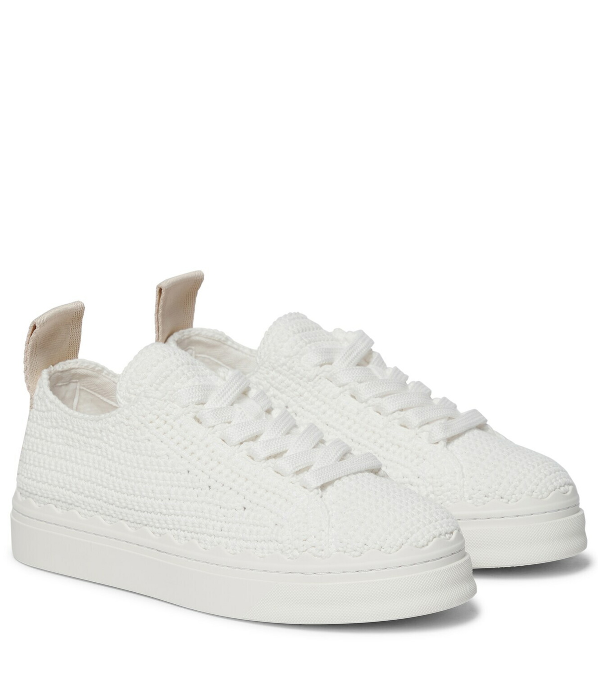 Chloé Lauren crochet sneakers Chloe