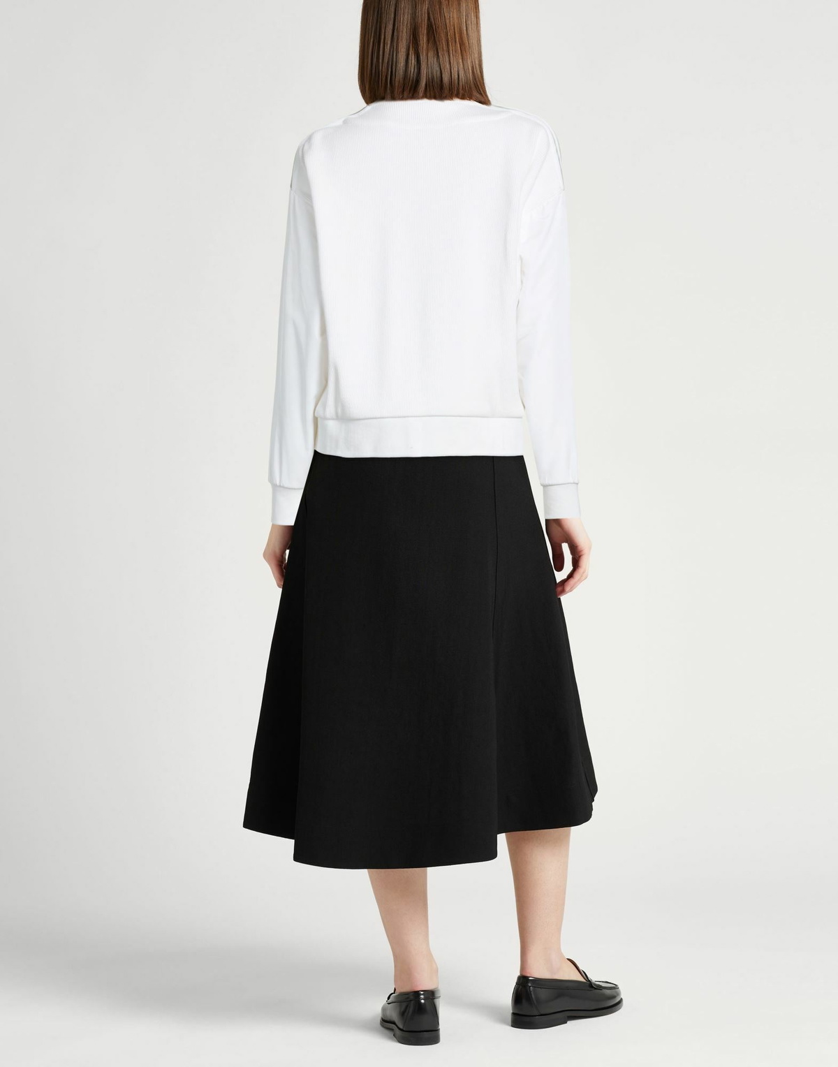Eleventy Womens Sweatshirt in White