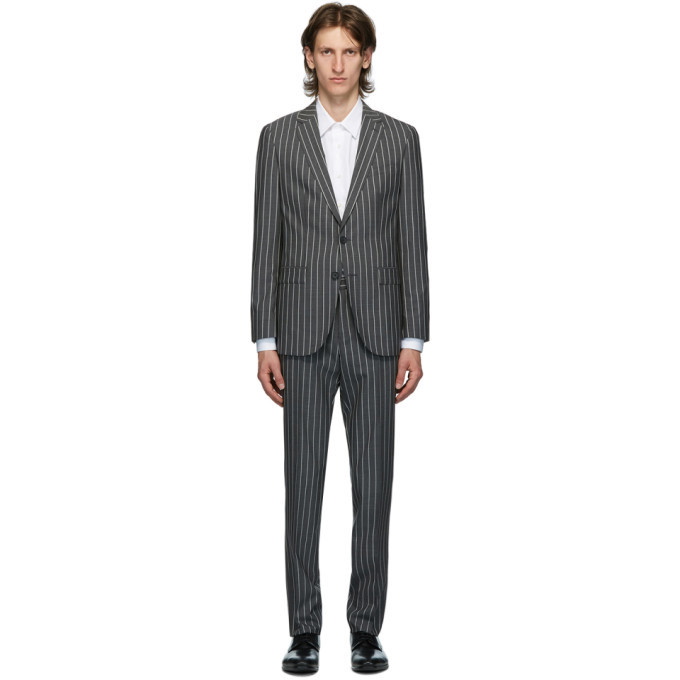 Photo: Boss Grey Striped Novan Suit