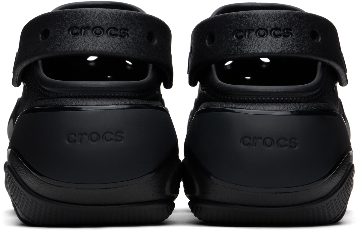 Crocs Black Bubble Crush Clogs Crocs