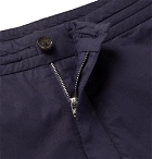 Ermenegildo Zegna - Navy Garment-Dyed Stretch-Cotton Suit Trousers - Navy