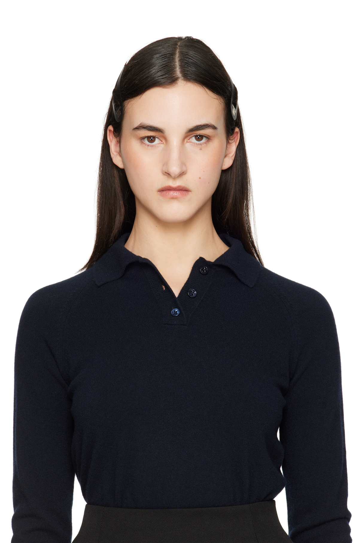 Balenciaga Black Holli XXL Hair Clip Set Balenciaga