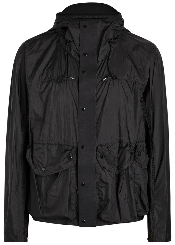 Photo: Ten C Skye Panelled Shell Jacket Black