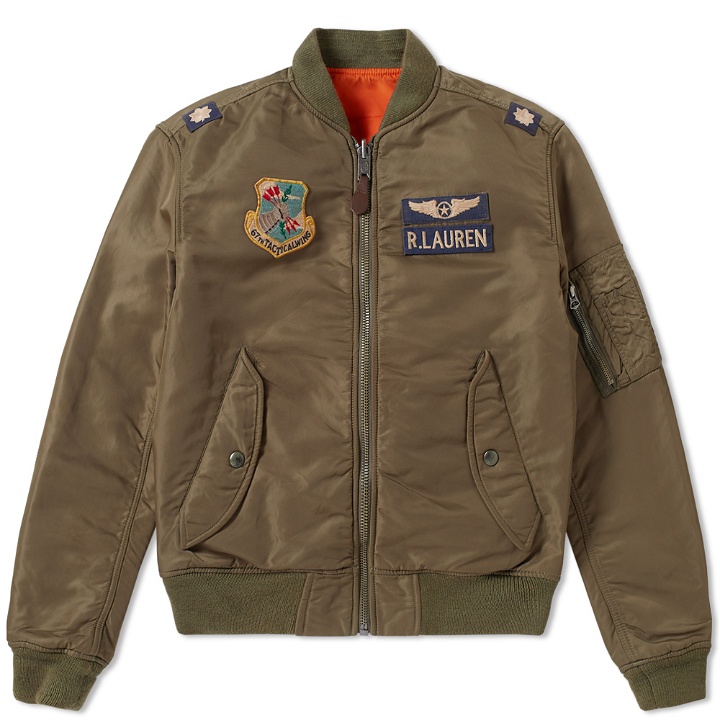 Photo: Polo Ralph Lauren Vintage Military Bomber Jacket