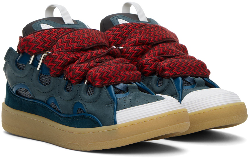Lanvin Blue Curb Sneakers Lanvin