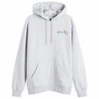 Stan Ray Men's OG Logo Hoodie in Grey Marl/Green