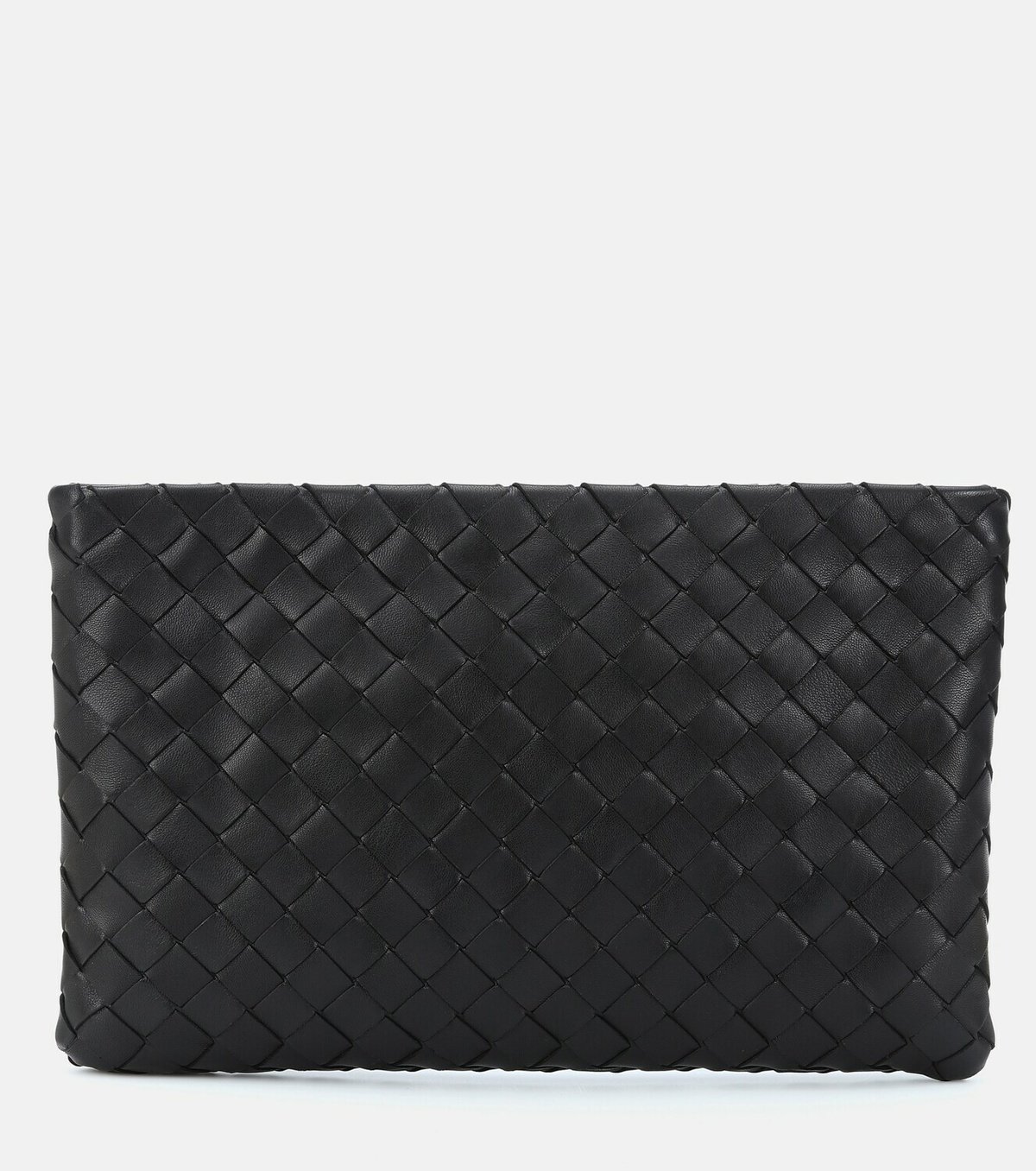 Bottega Veneta Medium intrecciato leather clutch