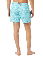 MC2 Saint Barth Man Stretch Fabric Comfort Swim Shorts With Sea Star Print