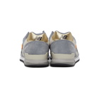 New Balance Grey and Gold 996 Sneakers