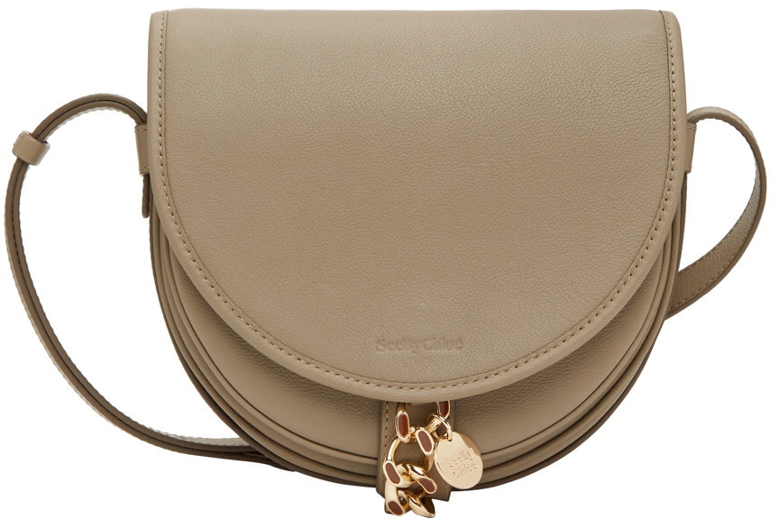 See by Chloé Taupe Mara Saddle Bag