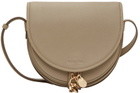 See by Chloé Taupe Mara Saddle Bag