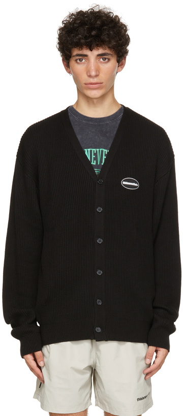 Photo: thisisneverthat Black E/T-Logo Cardigan