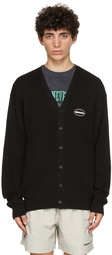 thisisneverthat Black E/T-Logo Cardigan